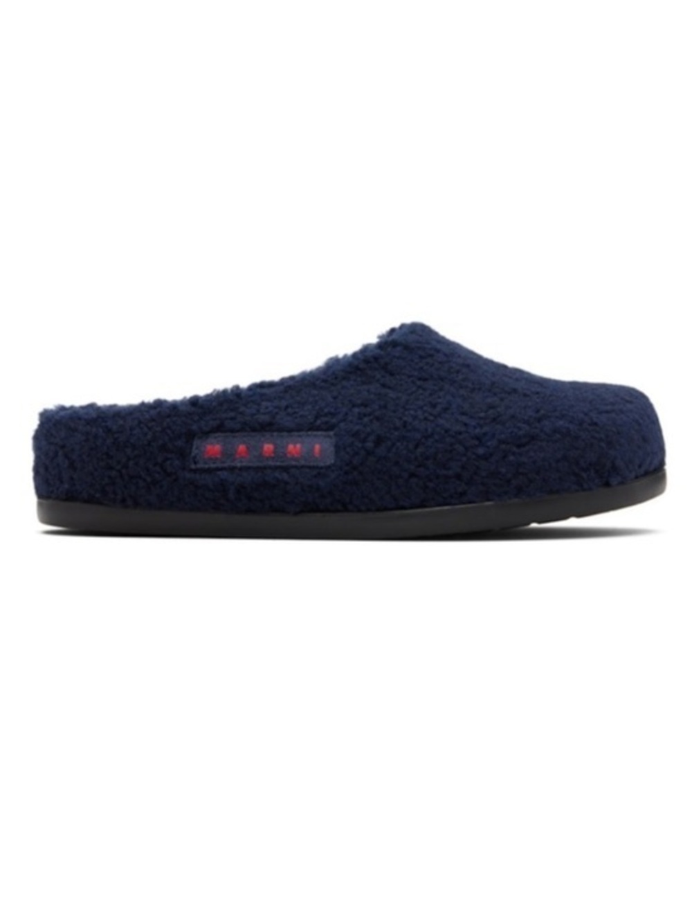 Marni Kids Navy Patch Mule 32